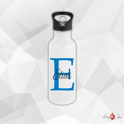 Personalisierte Trinkflasche mit Namen Schule Thermobecher Geburtstag _0002E - Herz Jesu