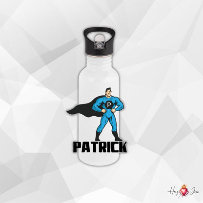Personalisierte Trinkflasche mit Namen Wasserflasche Thermobecher_017E - Herz Jesu