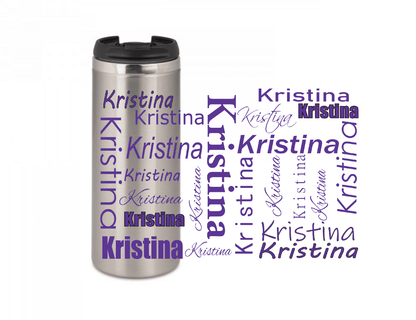 Personalisierter Kaffeebecher mit Namen Thermobecher_0001F - Herz Jesu