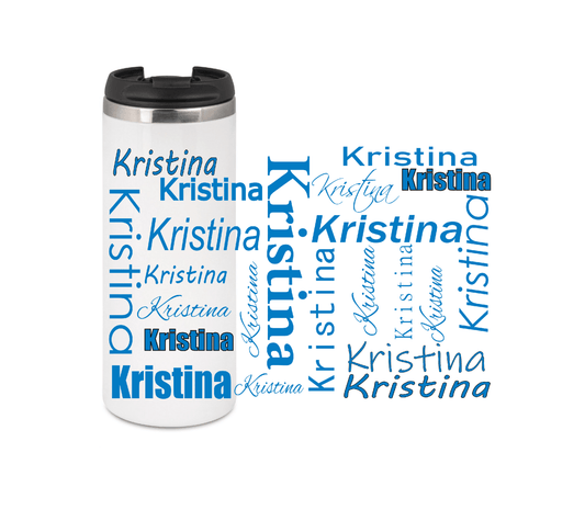 Personalisierter Kaffeebecher mit Namen Thermobecher_0001F - Herz Jesu