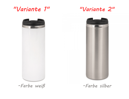 Personalisierter Kaffeebecher mit Namen Thermobecher_0001F - Herz Jesu