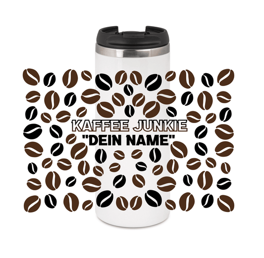 Personalisierter Kaffeebecher mit Namen Thermobecher_0008F - Herz Jesu