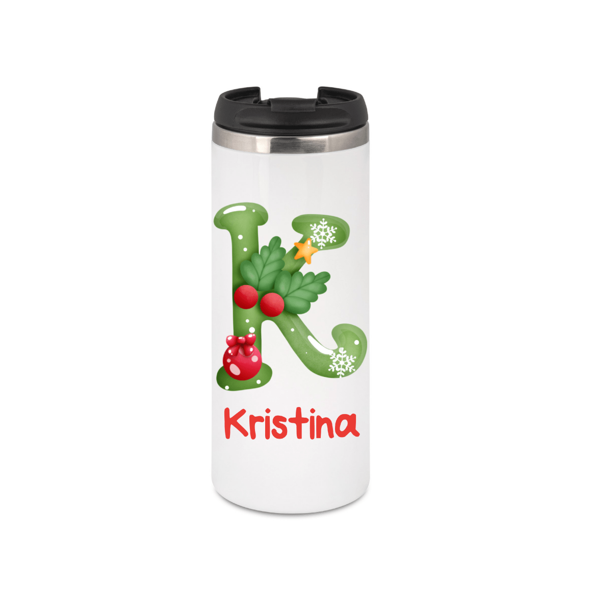 Personalisierter Kaffeebecher mit Namen Thermobecher_0012F - Herz Jesu