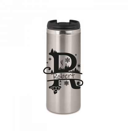 Personalisierter Kaffeebecher mit Namen Thermobecher_0012F - Herz Jesu