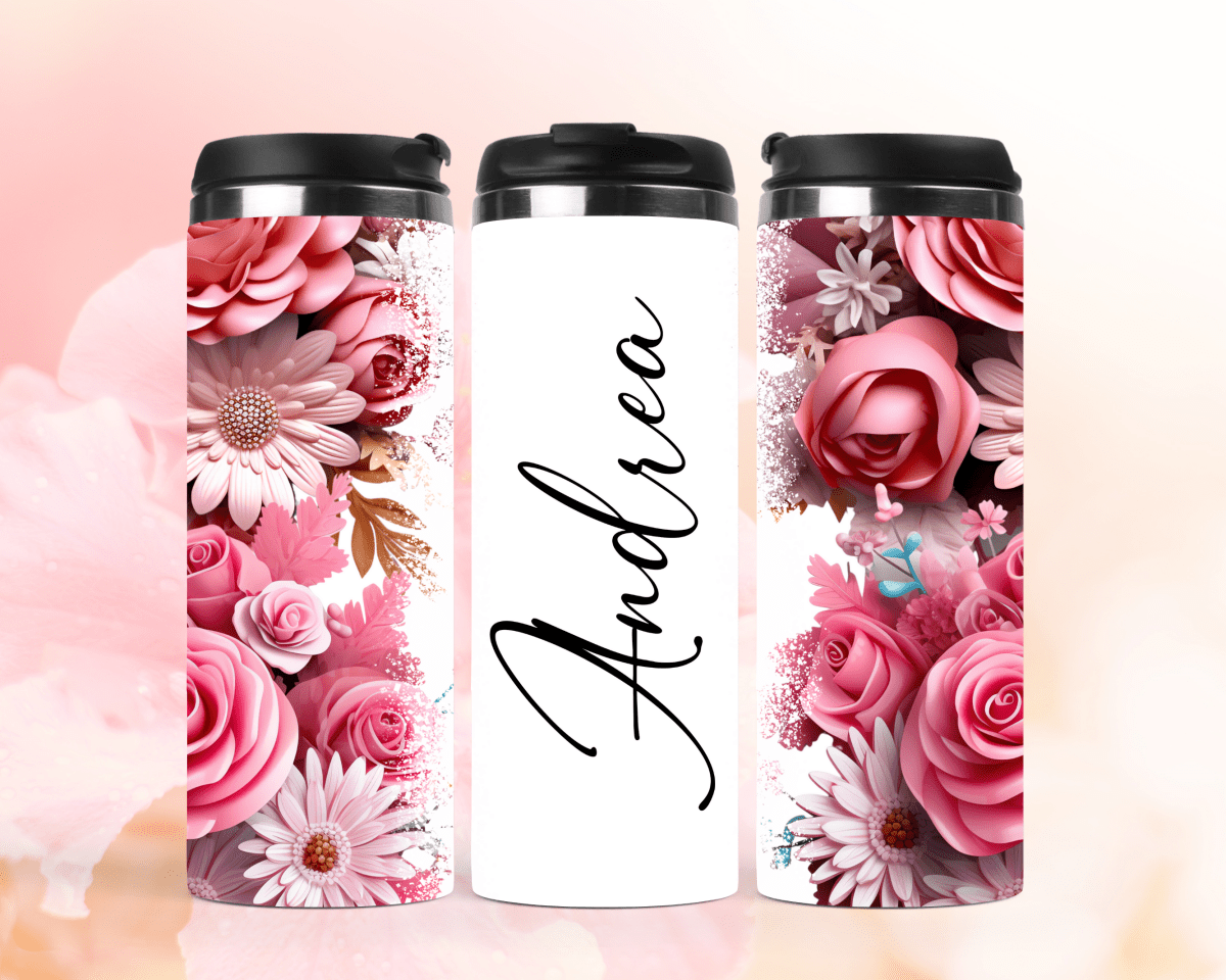 Personalisierter Kaffeebecher mit Namen Thermobecher_0015F - Herz Jesu