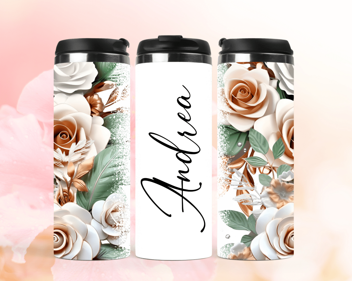 Personalisierter Kaffeebecher mit Namen Thermobecher_0015F - Herz Jesu