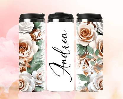 Personalisierter Kaffeebecher mit Namen Thermobecher_0015F - Herz Jesu