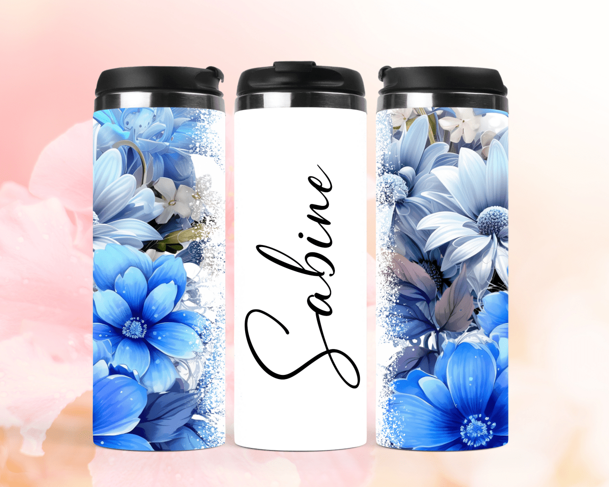 Personalisierter Kaffeebecher mit Namen Thermobecher_0015F - Herz Jesu