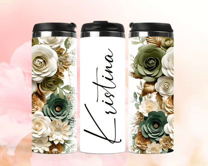 Personalisierter Kaffeebecher mit Namen Thermobecher_0015F - Herz Jesu