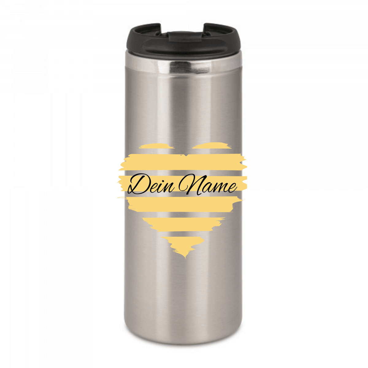 Personalisierter Kaffeebecher mit Namen Thermobecher Herz_0010F - Herz Jesu