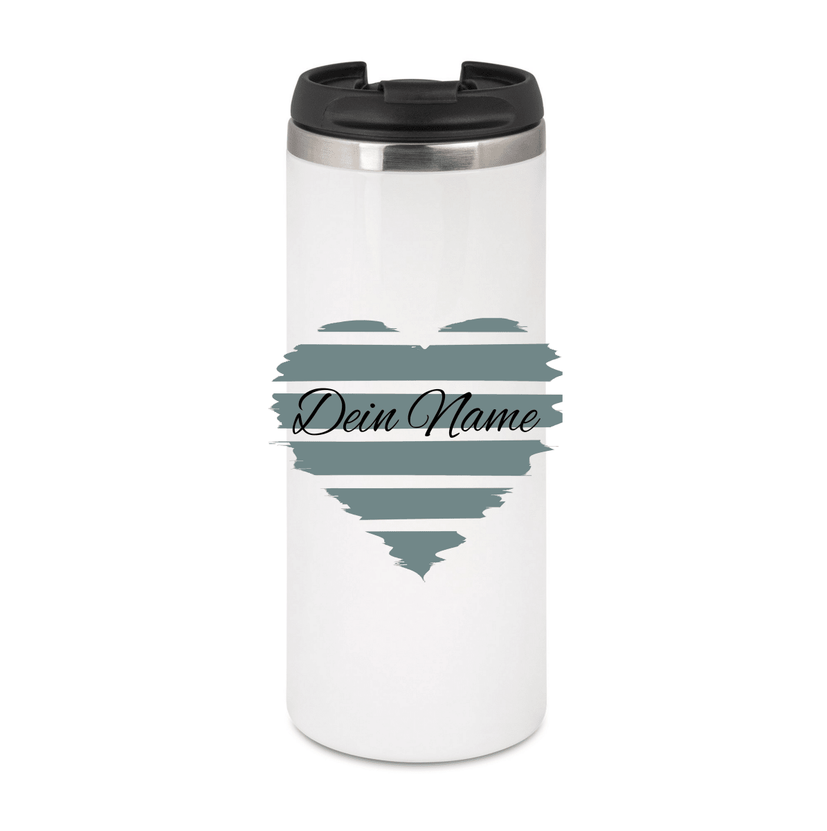 Personalisierter Kaffeebecher mit Namen Thermobecher Herz_0010F - Herz Jesu