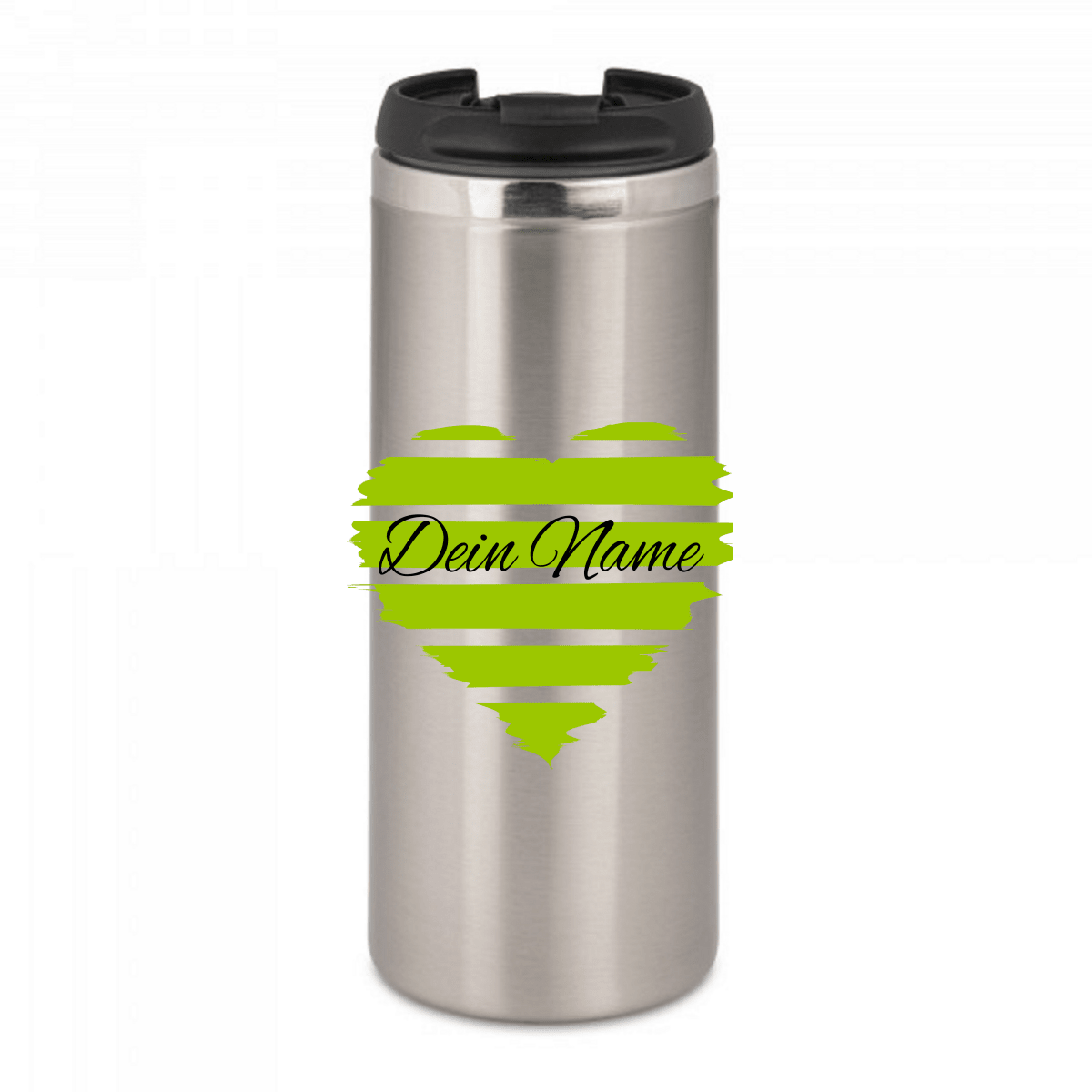 Personalisierter Kaffeebecher mit Namen Thermobecher Herz_0010F - Herz Jesu