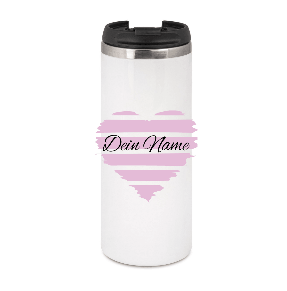 Personalisierter Kaffeebecher mit Namen Thermobecher Herz_0010F - Herz Jesu