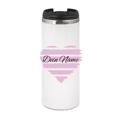 Personalisierter Kaffeebecher mit Namen Thermobecher Herz_0010F - Herz Jesu