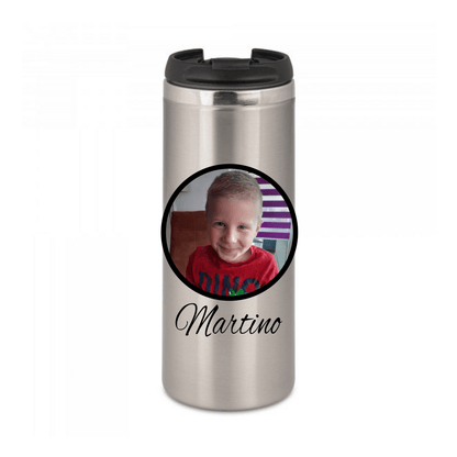 Personalisierter Kaffeebecher mit Namen/Bild Thermobecher_0003F - Herz Jesu