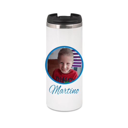 Personalisierter Kaffeebecher mit Namen/Bild Thermobecher_0003F - Herz Jesu