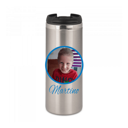Personalisierter Kaffeebecher mit Namen/Bild Thermobecher_0003F - Herz Jesu