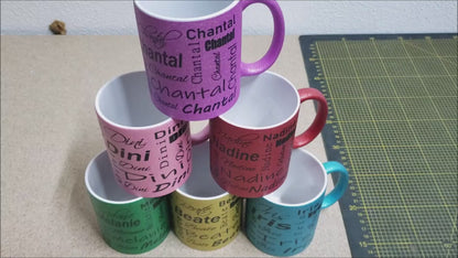 Personalisierte Keramik Weihnachtstasse mit deinem Namen Glitzertasse_0048T