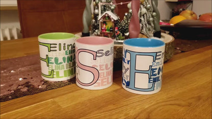 Personalisierte Keramik Tasse mit deinem Namen_0011T