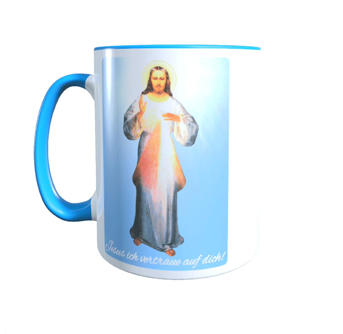 Tasse Barmherziger Jesus Gott Heiliger Geist Beten Pfingsten Geschenkidee_0001T - Herz Jesu
