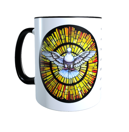 Tasse Heiliger Geist Jesus Gott Firmung Beten Pfingsten Bibel Geschenkidee_0006T - Herz Jesu