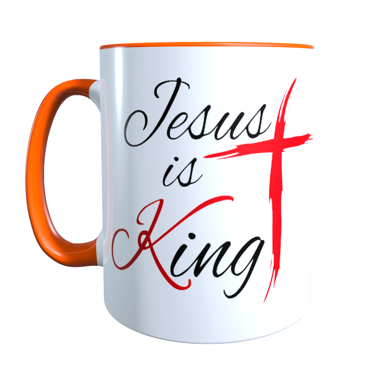 Tasse Jesus is King Gott Heiliger Geist Beten Pray bibel Pfingsten_0027T - Herz Jesu