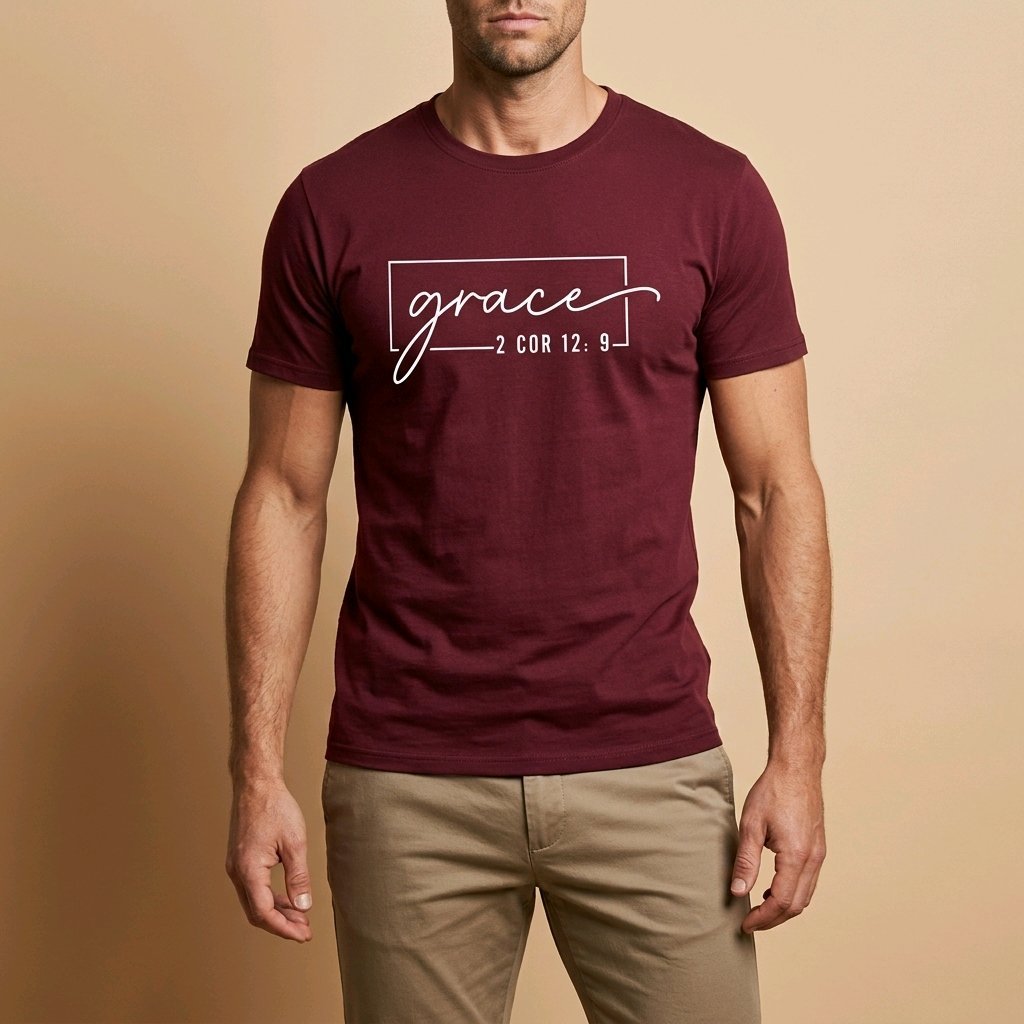 Unisex T-Shirt Grace Jesus Gott_0016A - Herz Jesu