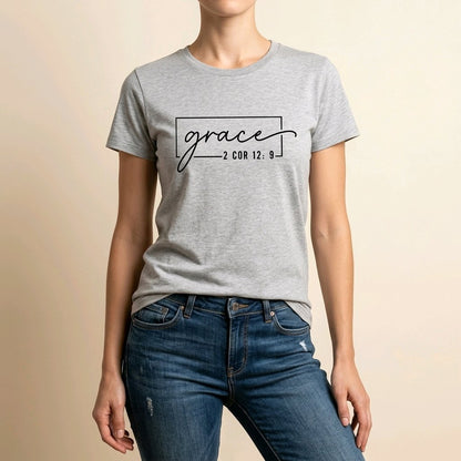 Unisex T-Shirt Grace Jesus Gott_0016A - Herz Jesu