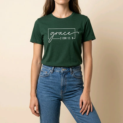 Unisex T-Shirt Grace Jesus Gott_0016A - Herz Jesu