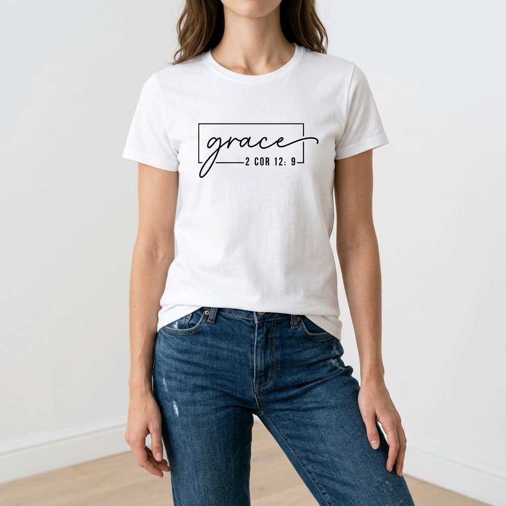 Unisex T-Shirt Grace Jesus Gott_0016A - Herz Jesu