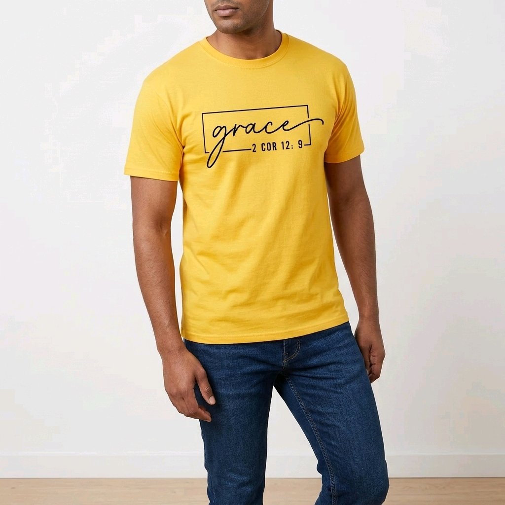 Unisex T-Shirt Grace Jesus Gott_0016A - Herz Jesu