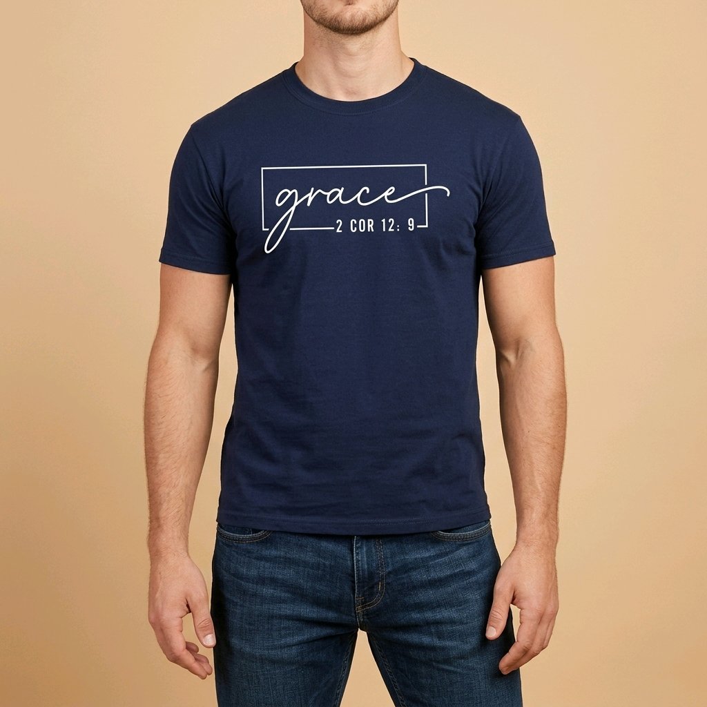 Unisex T-Shirt Grace Jesus Gott_0016A - Herz Jesu