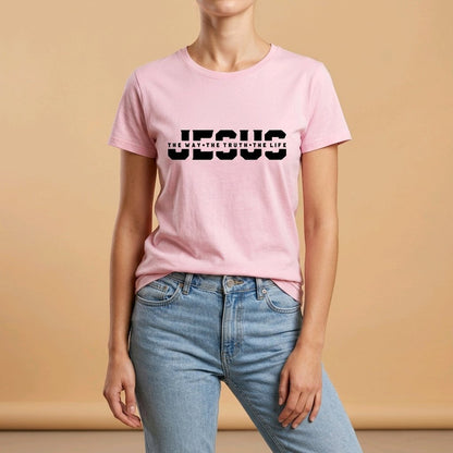 Unisex T-Shirt Jesus the Way Gott_0009A - Herz Jesu