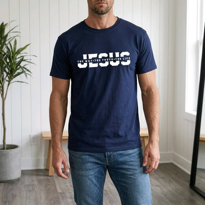 Unisex T-Shirt Jesus the Way Gott_0009A - Herz Jesu
