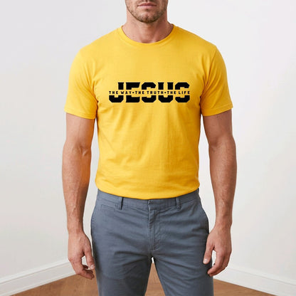 Unisex T-Shirt Jesus the Way Gott_0009A - Herz Jesu