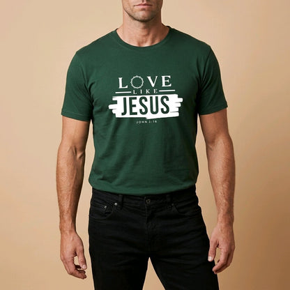 Unisex T-Shirt Love like Jesus_0004A - Herz Jesu