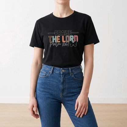 Unisex T-Shirt Praise the Lord Gott Jesus_0018A - Herz Jesu