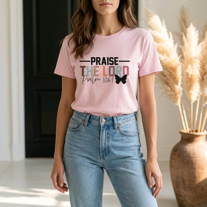 Unisex T-Shirt Praise the Lord Gott Jesus_0018A - Herz Jesu